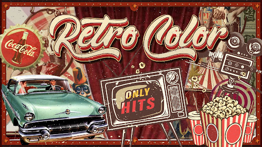 Retro Style Coloring Games