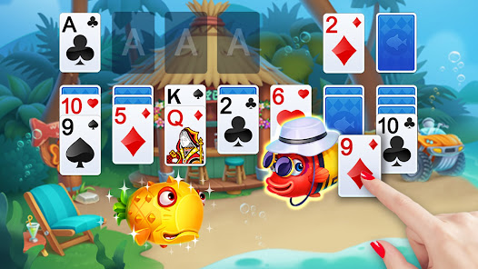 Solitaire Klondike Fish